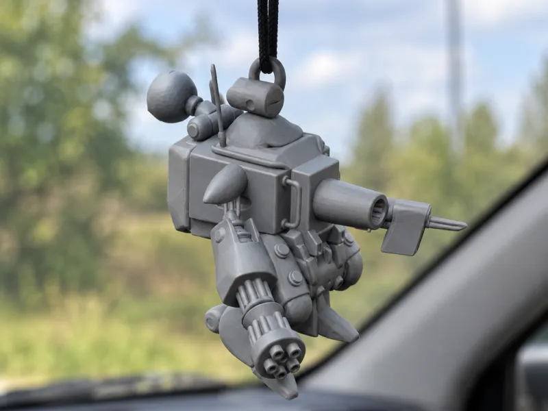 Slug Gunner – Chaveiro de Retrovisor do Metal Slug