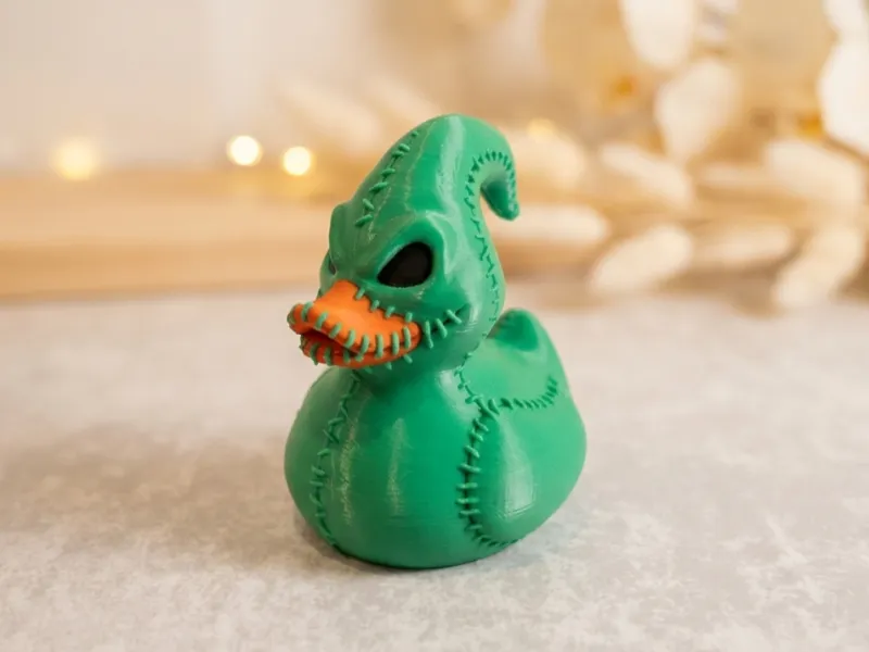 Halloween Oogie Boogie inspired Duck! Stitched Duck