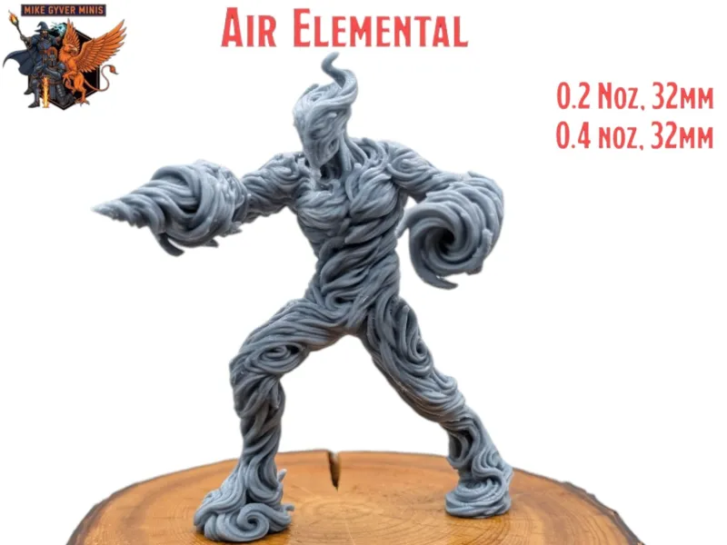 Elemental de Aire - Mini lista para impresión de MGM