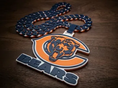 Chicago Bears hype chain