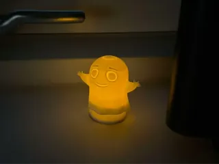 Halloween ghost LED light / lamp / candle