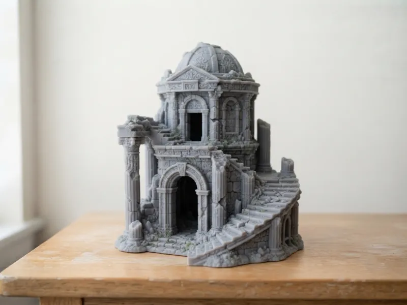 Aquarium Series Ancient Temple Ruins