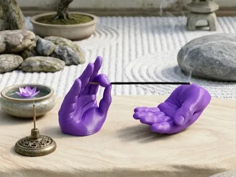 incense burner Between Hands
