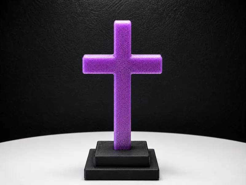 ✝️ Minimal Desk Cross