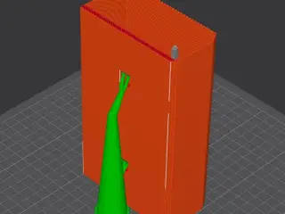 K1 Max Poop Container - Magnetic Attachment