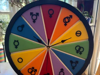 Pride Clock