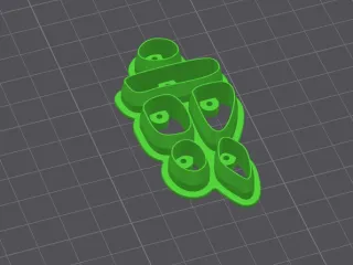 MULTIPLE EARRING CLAY CUTTER