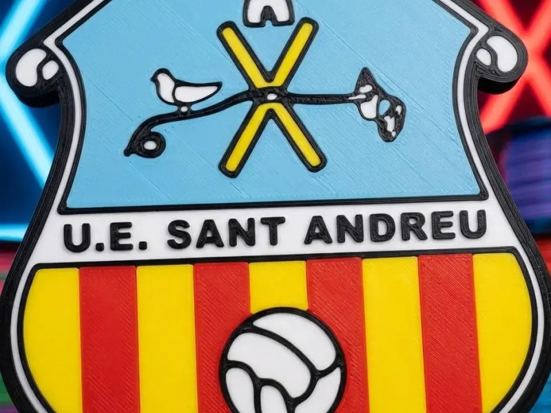 ⚽ U.E. Sant Andreu Keychain - Barcelona Football Club Fan