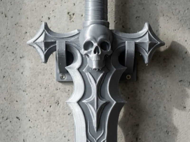 sword with a skull