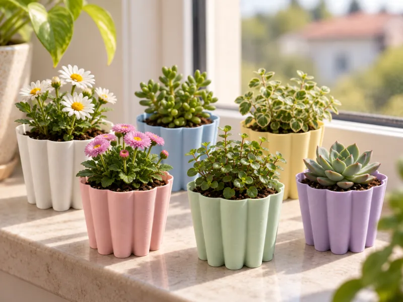 Daisy Flower Pot