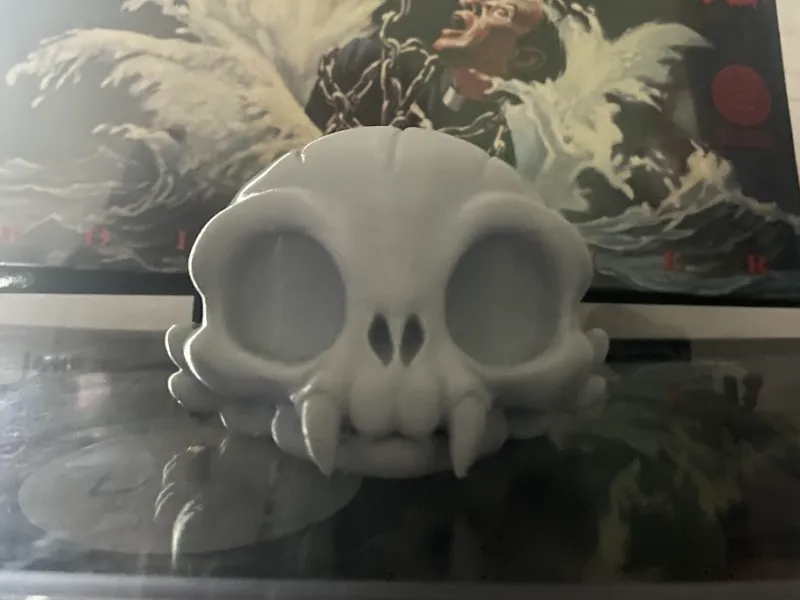 cute alien skull