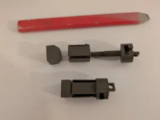 Spraypaint hanger for 20mm Square tube