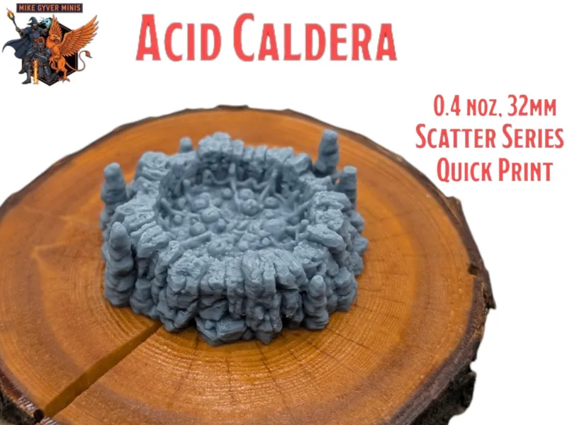 Acid Caldera - MGM Print-Ready Mini