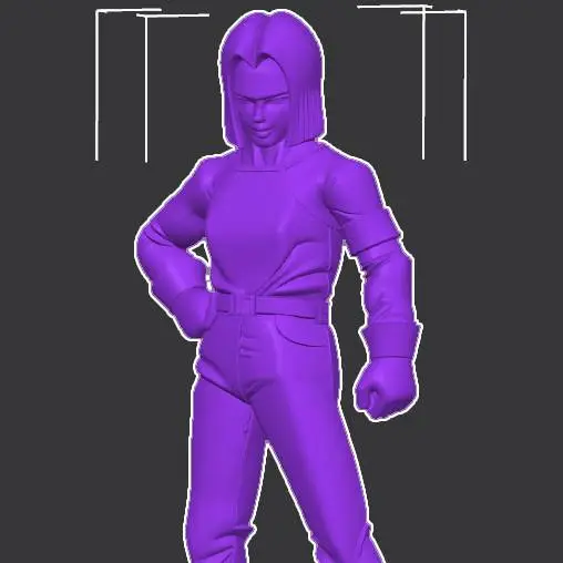 Android 17 Figure Dragon Ball Z