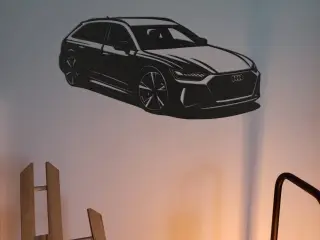 AUDI RS6 2020+ - 2D WALL ART #1