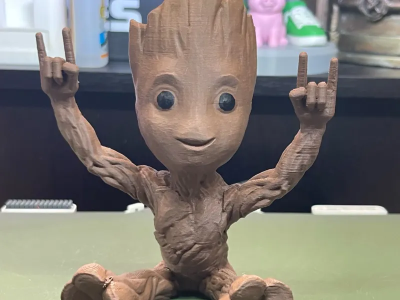 Groot Rock 3D