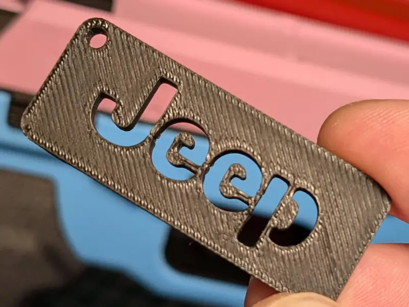 Jeep keychain
