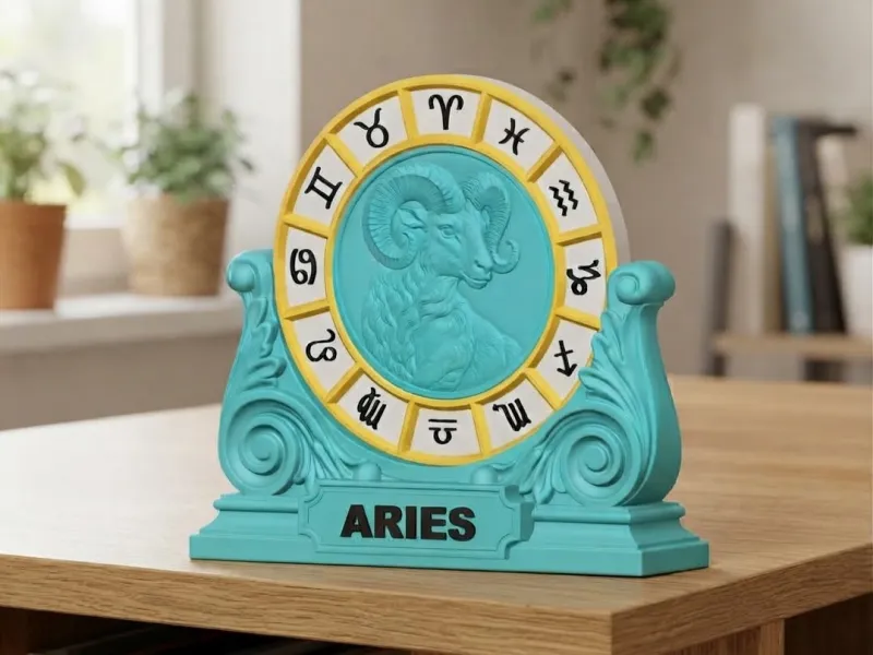 Placa zodiacal de Aries