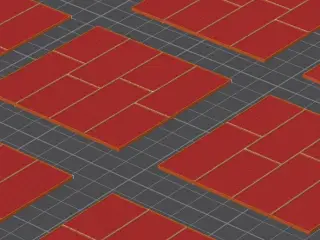 9 pieces facade