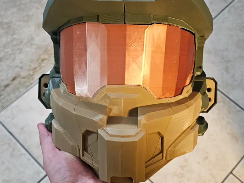 Master Chief Helm op Volle Grootte