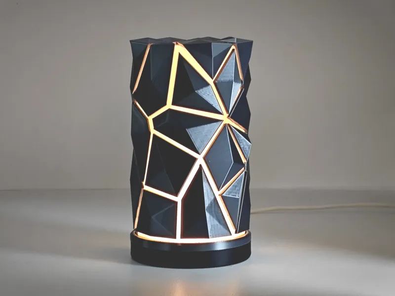 CX Luminária de Quebra-Cabeça de Fragmentos de Tempo | Cilindro-20260901