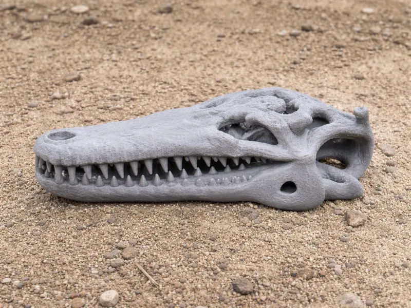 Cráneo de Gavinosaurus