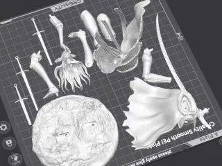 MALENIA - ELDEN RING 3D PRINTING MODEL