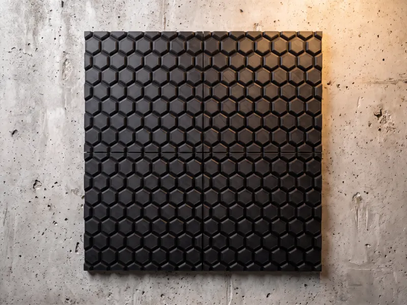 Hexagon Honeycomb Wall Panel - Seamless Tiling