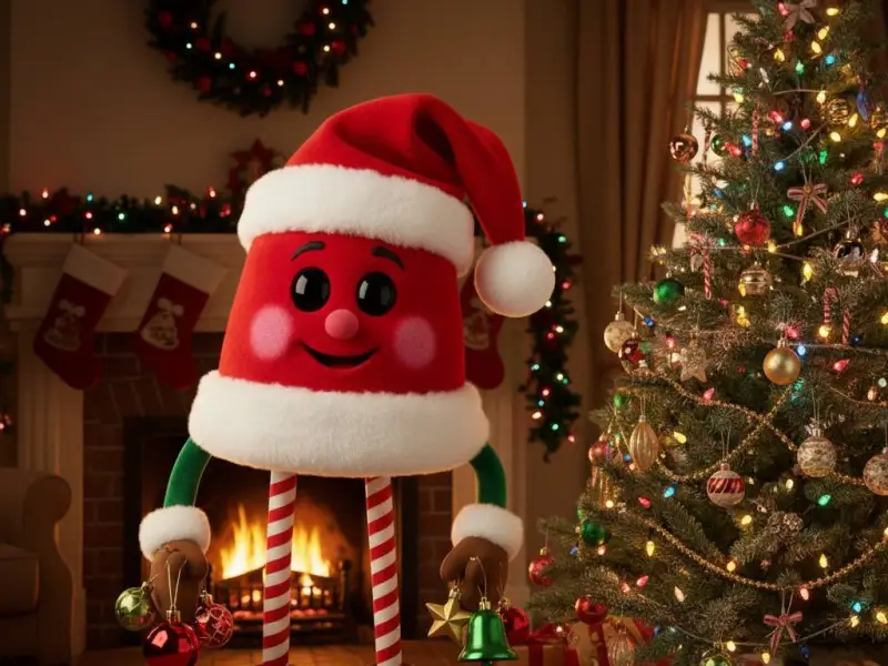 ADORNO GORRO DE NAVIDAD