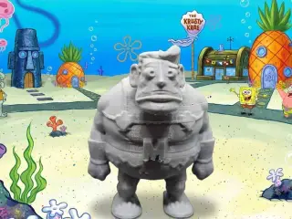 Mermaid Man SpongeBob SquarePants Fanart Figure