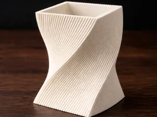 twisted vase