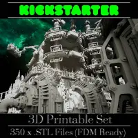 GrimDark Terrain (Essential Pack) (Free Sample) Kickstarter-4