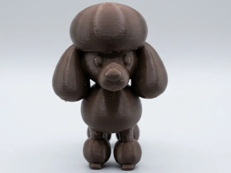 Printare 3D Pudel Drăguț – Figurină Adorabilă de Câine