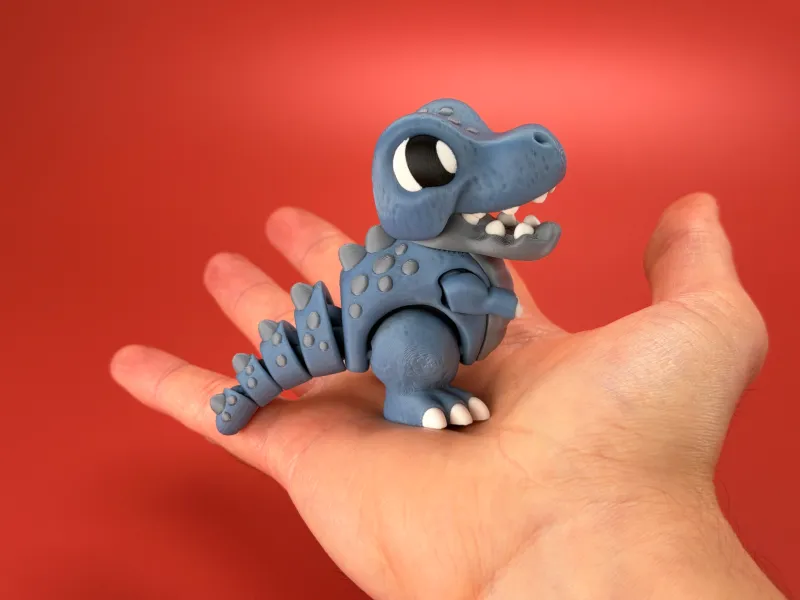 Articulated Cute T-Rex (redesigned)