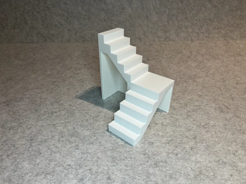 Scale per casa delle bambole, scalinata per casa in miniatura
