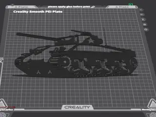 M4 SHERMAN WW2 TANK | 2D WALL ART