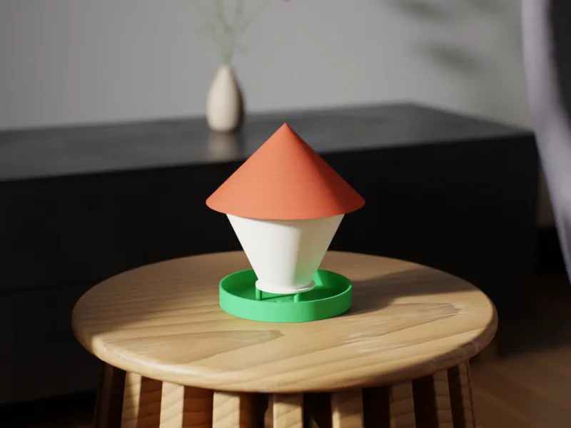 Mass Flow Bird Feeder