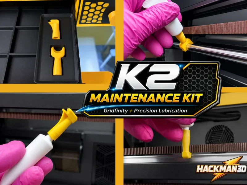 Creality K2 Complete Lubrication Kit – Gridfinity Organizer