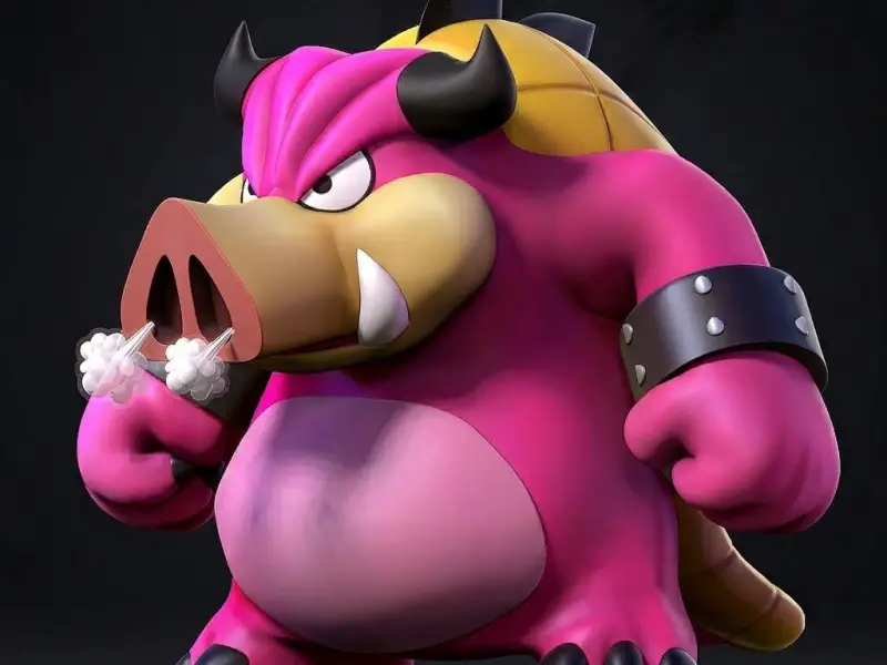 Midbus - Super Mario Fanart 3D