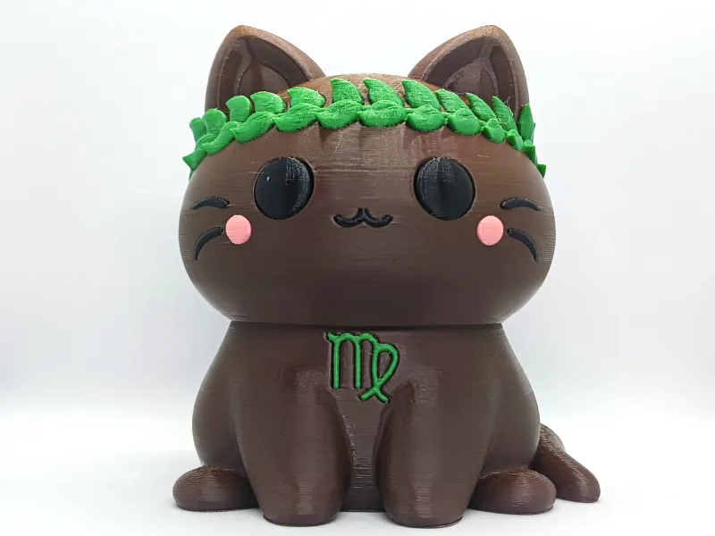 Kawaii Cat - Virgo