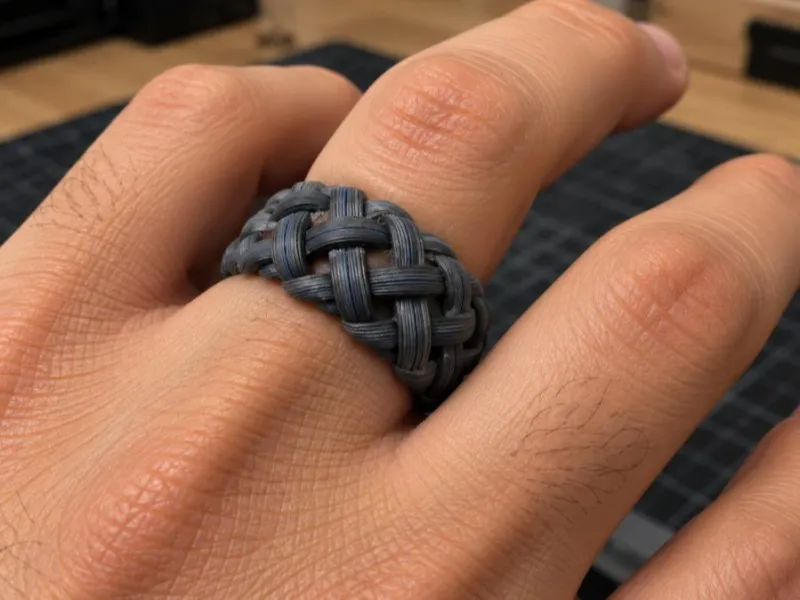 Midnight Braid Loop Ring – Noah0x03