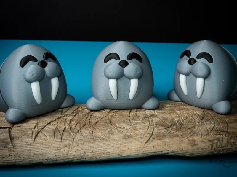 Arctic Walrus Chunky Flexi Fidget Friend