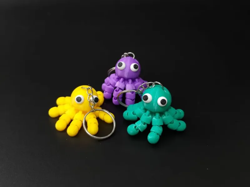 Flexibler lustiger Oktopus