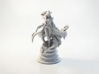Miss Fortune Pirate Statue LOL Champions 3D Printable
