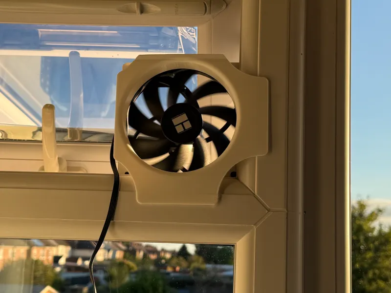 Ventilatore di aerazione per finestra
