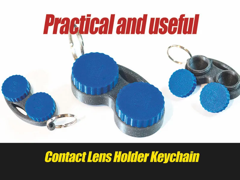 Keychain Contact lens case