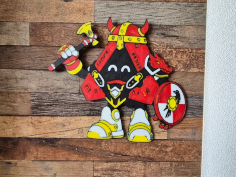 deco murale creality viking