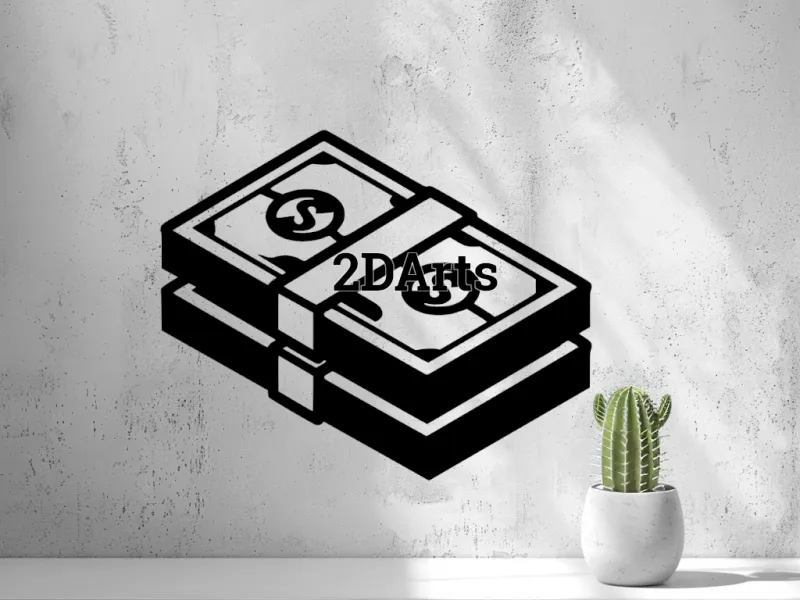 Arte da Parete con Banconote