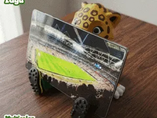 Zayu-shaped tablet stand - World Cup 2026 - Multicolor in Pa