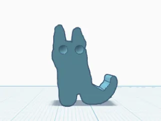 soporte para teléfono con forma de gato